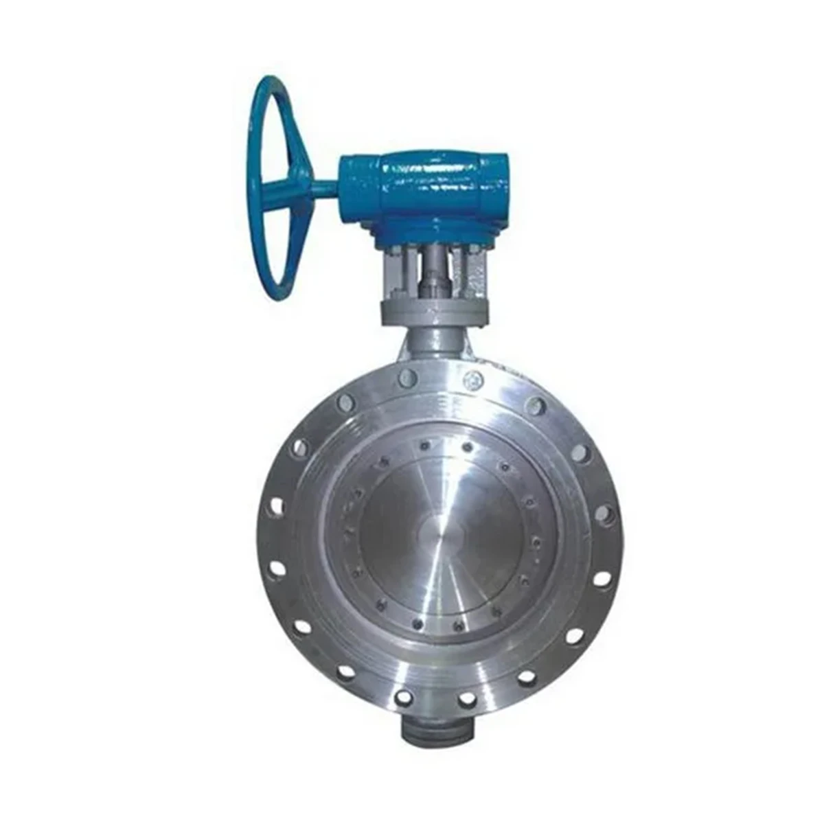 V&aacute;lvula borboleta com flange totalmente met&aacute;lica